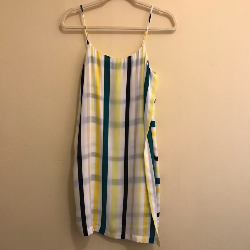 1.state silk cami dress